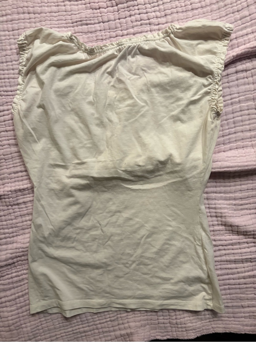LOFT Ruffle Sleeve Top - Picture 2 of 4